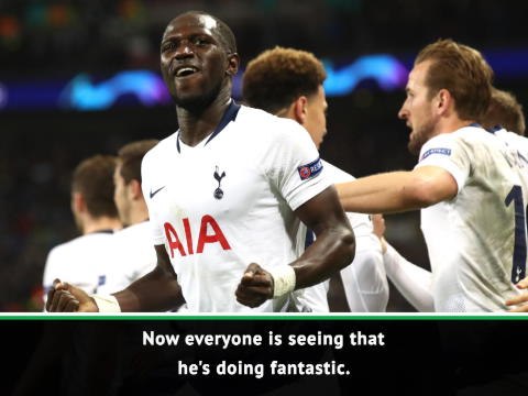Pochettino hails 'fantastic' Sissoko for 'massive improvement'