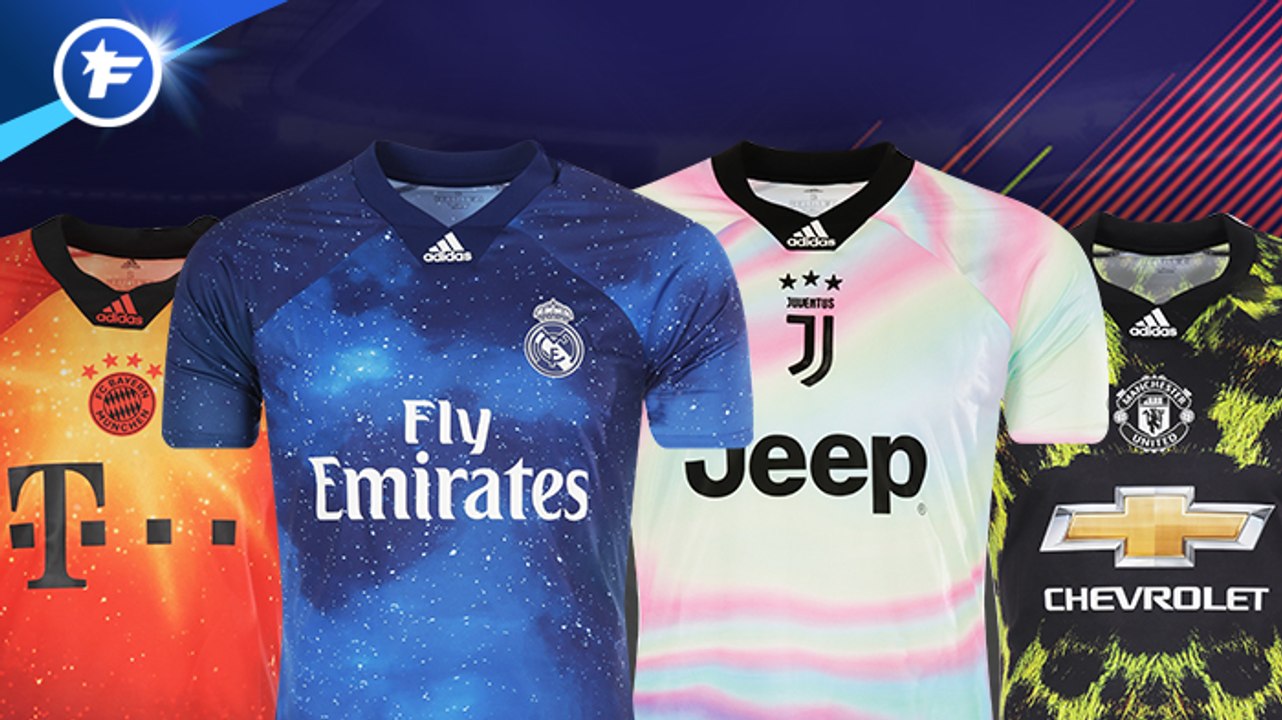 Adidas lance de nouveaux maillots pour la Juventus, le Bayern, le Real Madrid et Manchester United