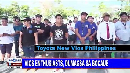 Vios Enthusiasts Gather in Bocaue for Exciting Car Event 🚗