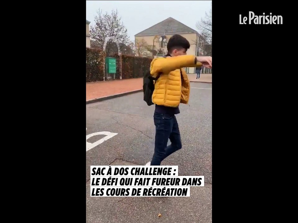 Sac à dos challenge : le défi qui fait fureur dans les cours de récréation