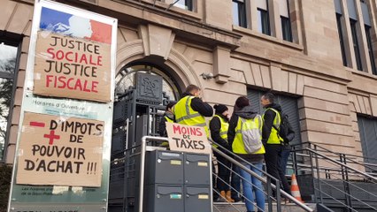 Gilets jaunes à la sous-préfecture de Mulhouse: "il faut une unité citoyenne"