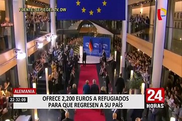 Alemania: ofrecen más de 2 mil euros a refugiados para que se regresen a su país