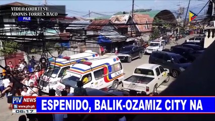 Espenido, balik-Ozamiz City na