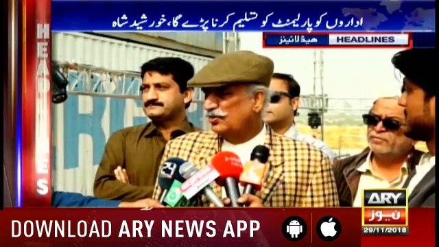 Headlines ARYNews 1600 29th November 2018