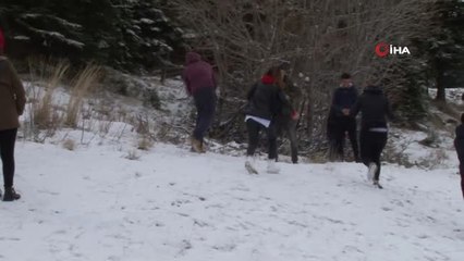 Uludağ Yeniden Beyaza Büründü