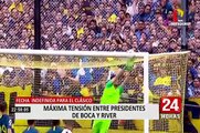 Presidentes de Boca y River se pronuncian ante incertidumbre de la final de Copa Libertadores
