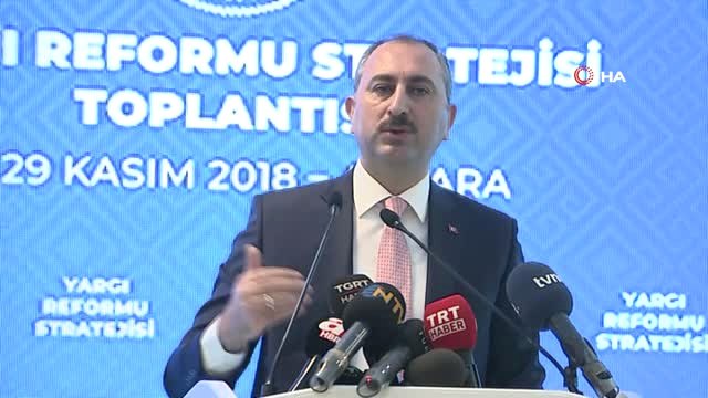Bakan Gül: Vizyonumuz, Güven Veren ve Erişilebilir Bir Adalet Sistemi