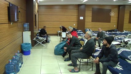 Evsizler sıcak yuvaya kavuştu - İSTANBUL