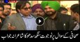Sidhu answers journalist in a poetic way