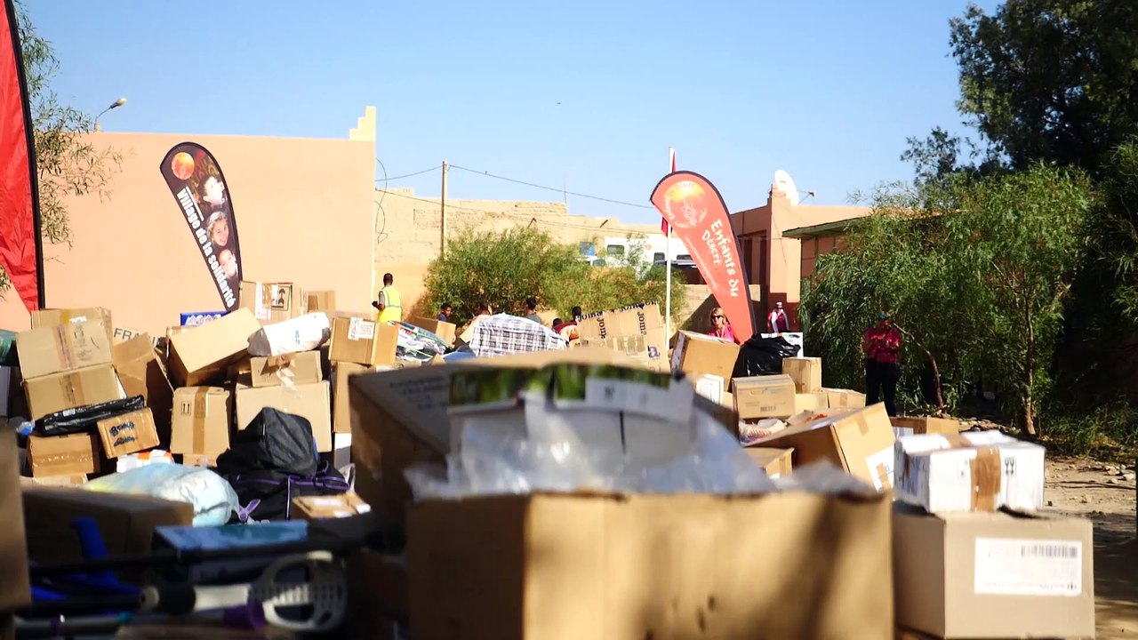 La solidarité sur le Trophée Roses des Sables 2018
