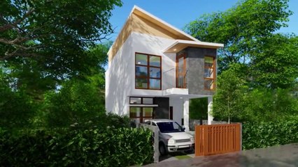 Model Rumah Tipe 21 ( Renovasi Menjadi Dua Lantai )