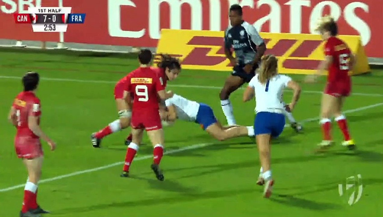 France 7 féminines crucifiée par le Canada à Dubaï