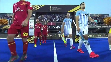 Argentina vs Spain Highlights - Men's Hockey World Cup