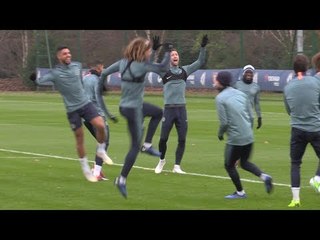 Chelsea Train Ahead Of Europa League Clash Against PAOK