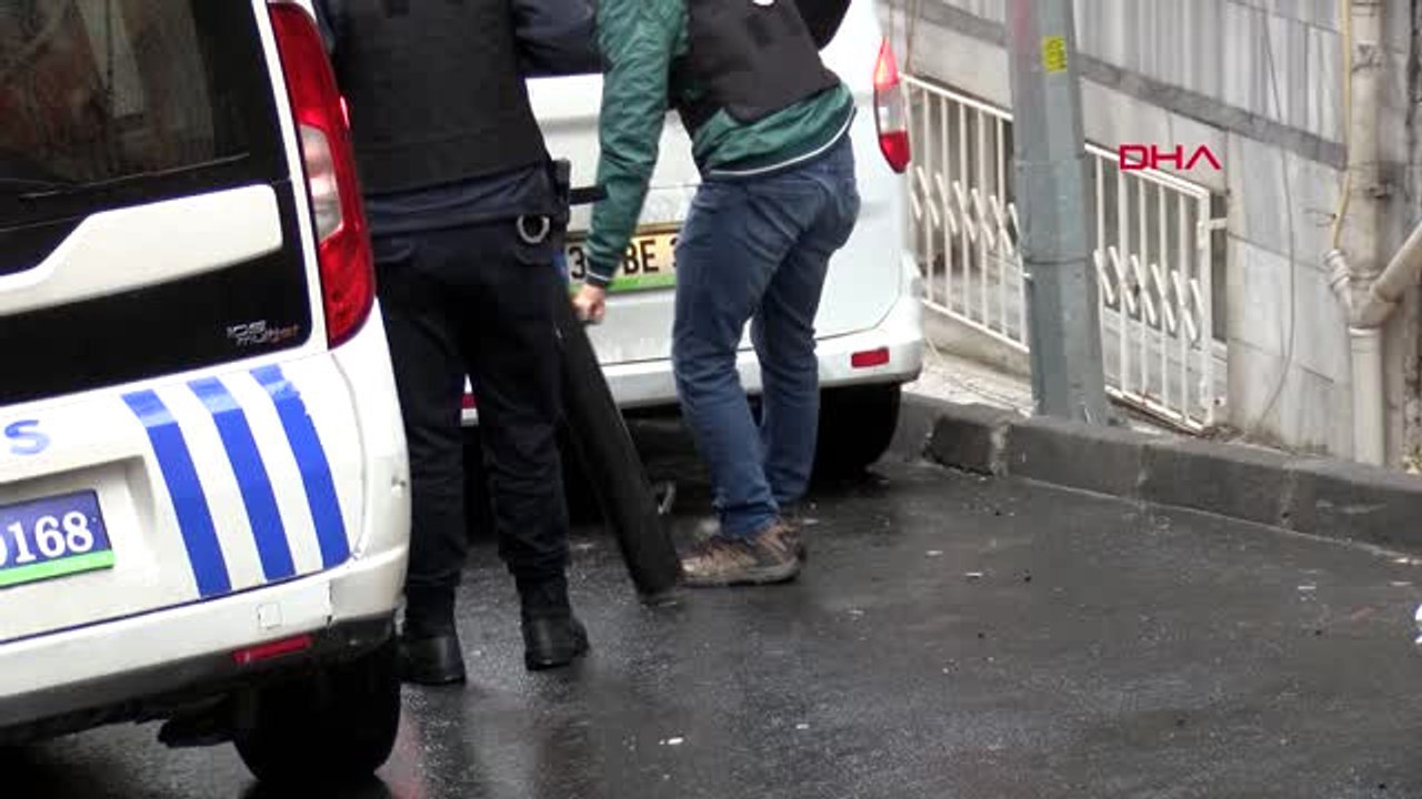 Şişli'de Hareketlilik Özel Harekat Polisi, Şüpheli Kişiyi Gözaltına Aldı