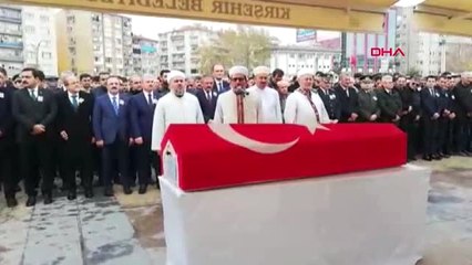 Kırşehirli Şehit Polis Memuru Son Yolculuğuna Uğurlandı