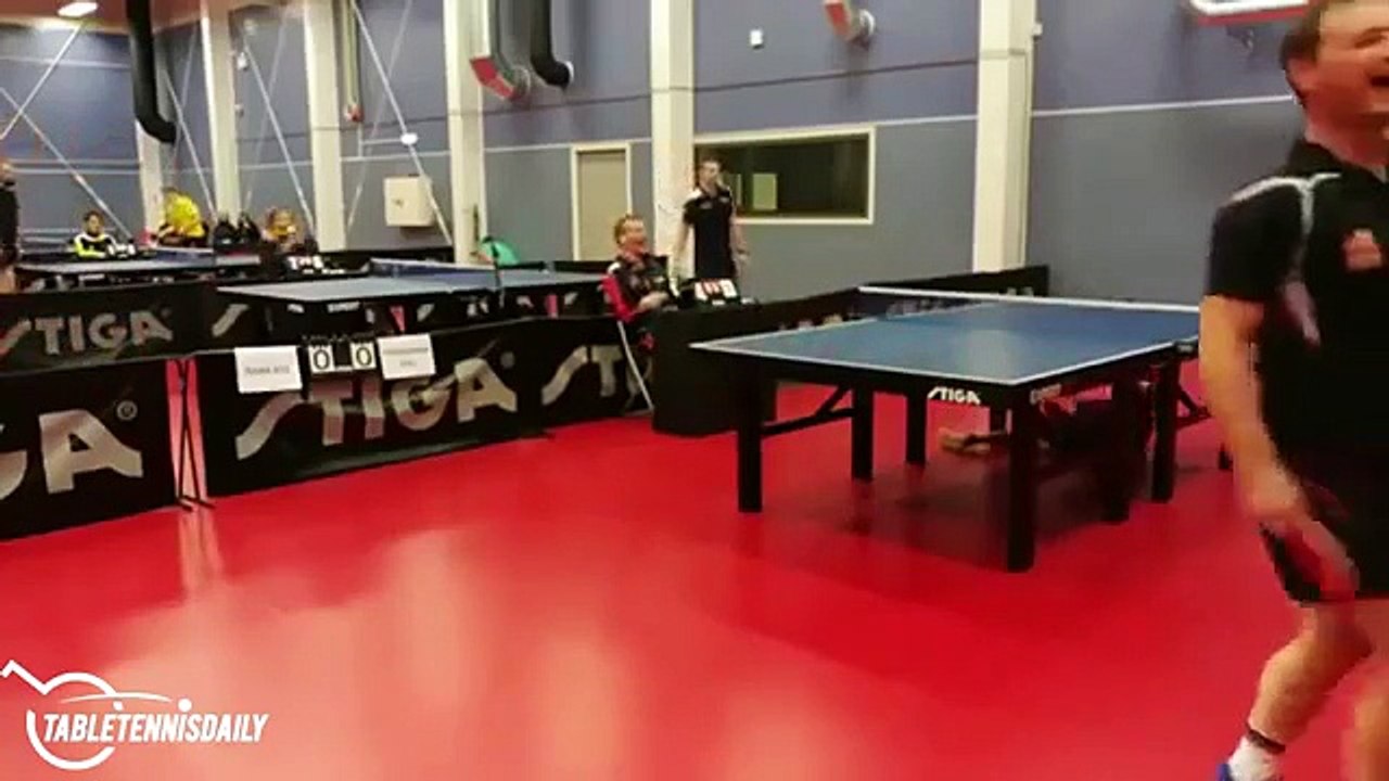 Ponto incrível no ténis de mesa dá a volta ao Mundo