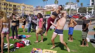 People Are Awesome Games   Original Muscle Beach (Ninja Warrior, AcroYoga, Slacklining)