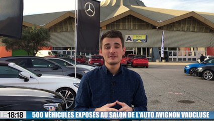 500 véhicules exposés au salon de l'auto Avignon Vaucluse