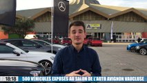 500 véhicules exposés au salon de l'auto Avignon Vaucluse