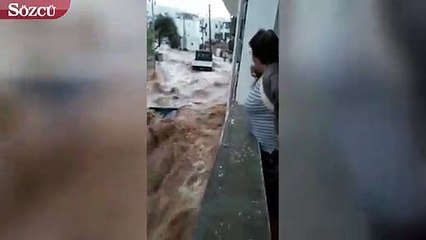 Bodrum'da dehşet anları