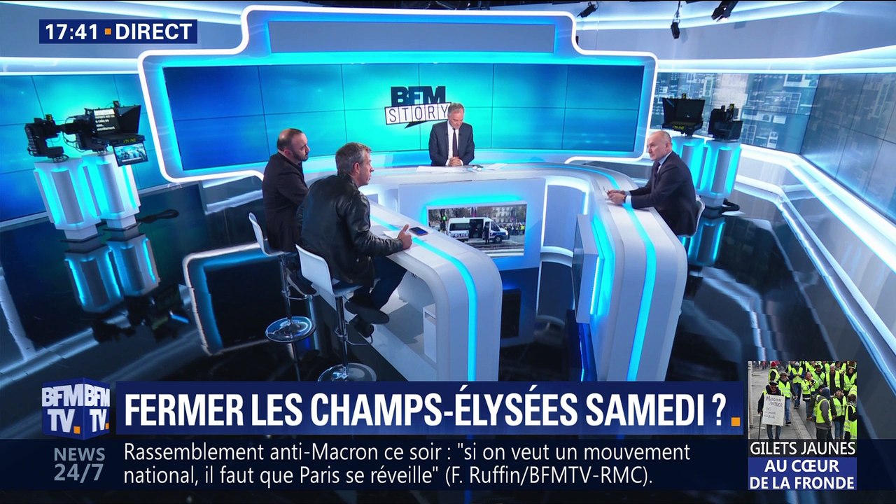 "Gilets jaunes": Fermeture des Champs-Elysées le samedi 1er décembre ?
