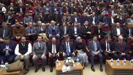 Eski Başbakan Ahmet Davutoğlu, Şırnak'ta