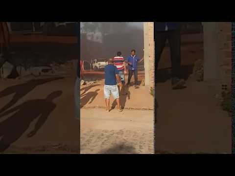 Incêndio assusta trabalhadores de oficina mecânica