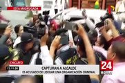 Chiclayo: detienen a alcalde por presuntos delitos de corrupción y crimen organizado