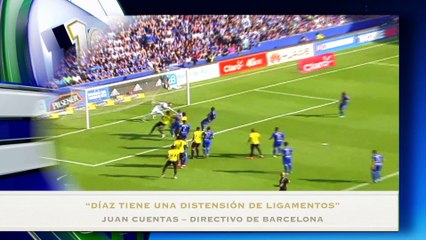 Juan Cuentas, se refirió sobre la distensión de ligamento de Damián Díaz