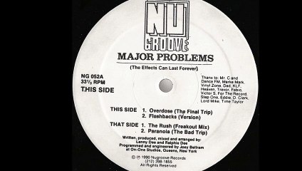 Major Problems - Overdose (The Final Trip) (A1)