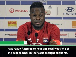 Cornet flattered by Guardiola praise