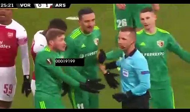 Vorskla Poltava vs Arsenal 0-3 All Goals Highlights 29/11/2018