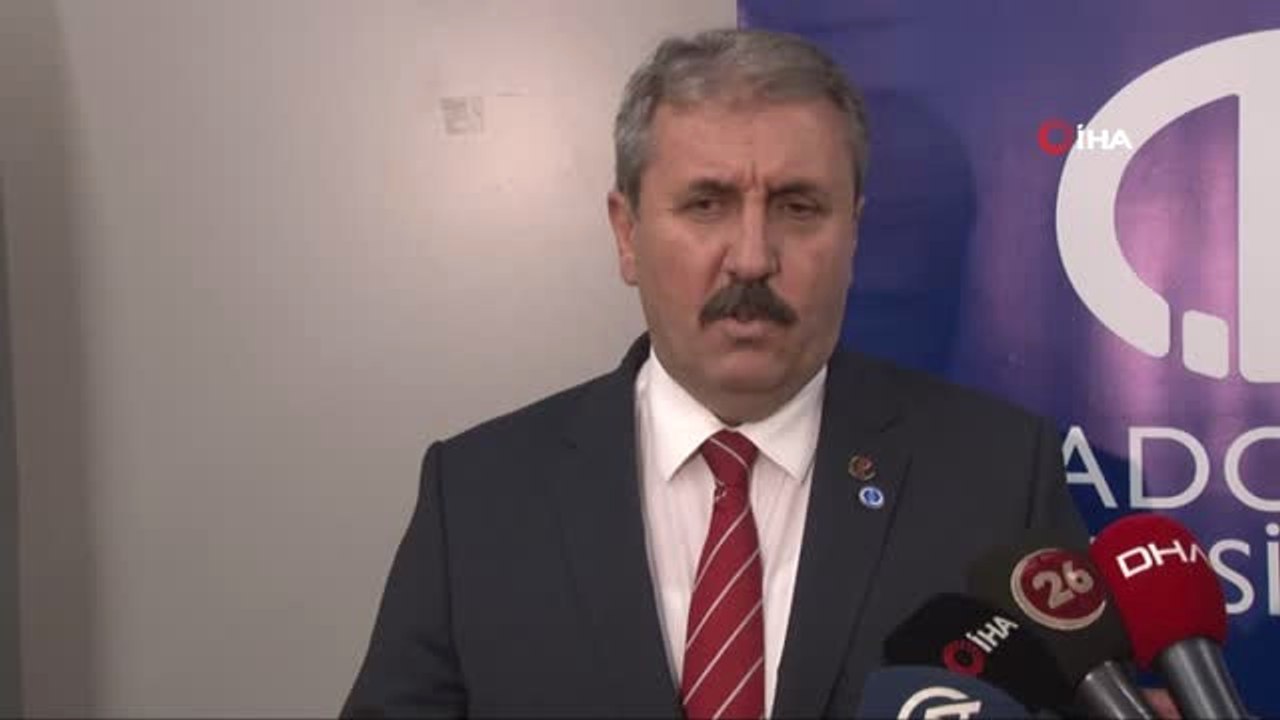 BBP Lideri Destici: "Hdp ile Hiçbir Siyasi Partinin İşbirliği İçinde Olmaması Lazım"