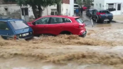 Muğla Onlarca Araç Sel Suları ile Sürüklendi- Ek