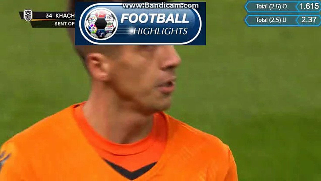 232  L.Matos  red card  0 - 0 PAOK Thessaloniki FC