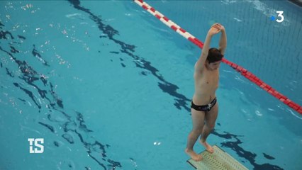 L'étonnante rencontre entre les skieurs freestyle des Arcs et l'équipe de France de plongeon