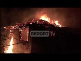 Report Tv-Zjarr në Elbasan, përfshihet nga flakët një banesë