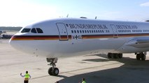 El avión de Merkel hace un aterrizaje de emergencia por problemas técnicos en su viaje hacia el G-20