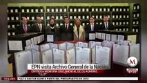El Presidente EPN visita Archivo General de la Nación