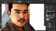 Draw With Mouse+Pen Tool (Adobe Illusrator) | Bank Sarawut