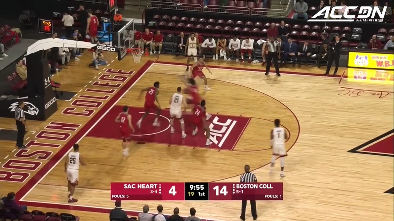 Sacred Heart vs. Boston College Basketball Highlights (2018-19)