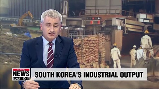 S. Korea's industrial output around main 3 sectors rebounds in October: Statistics Korea