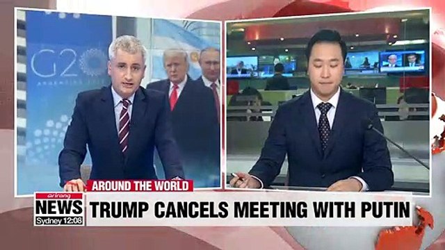 Trump abruptly cancels meeting with Putin at G-20 summit over seized Ukrainian ships
