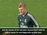 I'm very happy at Real Madrid - Kroos
