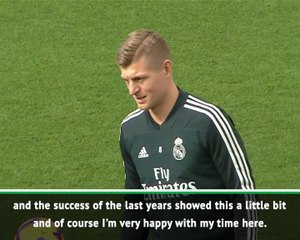 Video herunterladen: I'm very happy at Real Madrid - Kroos