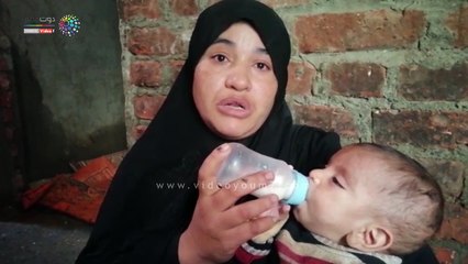 أم و4 أبناء من الفيوم يواجهون الشتاء فى منزل بلا أبواب
