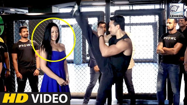 Tiger Shroff Performs STUNTS With Sister Krishna Shroff