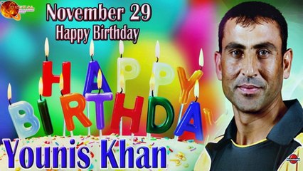 29th Nov Younis Khan Birthday