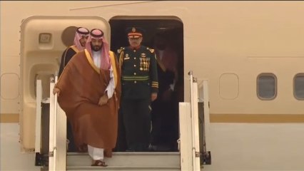 El príncipe saudí llega a Buenos Aires para el G20